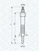 Glühkerze 11 V MAGNETI MARELLI 062900093304