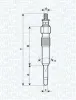 Glühkerze 11 V MAGNETI MARELLI 062503901304