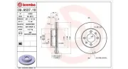 Bremsscheibe Vorderachse MAGNETI MARELLI 360406004900