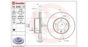 Bremsscheibe Vorderachse MAGNETI MARELLI 360406008900