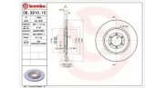 Bremsscheibe Hinterachse MAGNETI MARELLI 360406009700