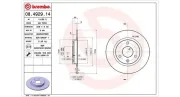 Bremsscheibe Vorderachse MAGNETI MARELLI 360406017700