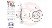 Bremsscheibe MAGNETI MARELLI 360406019200