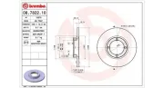 Bremsscheibe Vorderachse MAGNETI MARELLI 360406020200