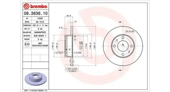 Bremsscheibe MAGNETI MARELLI 360406020400 Bild Bremsscheibe MAGNETI MARELLI 360406020400
