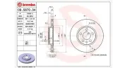 Bremsscheibe MAGNETI MARELLI 360406022100