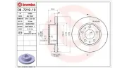 Bremsscheibe Vorderachse MAGNETI MARELLI 360406023200
