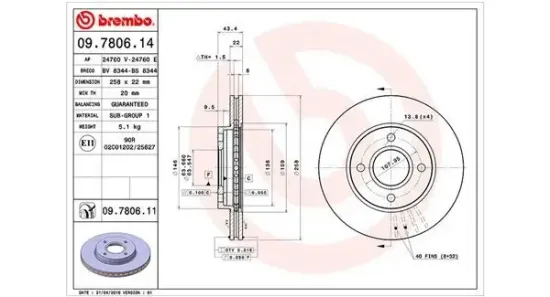 Bremsscheibe Vorderachse MAGNETI MARELLI 360406026000 Bild Bremsscheibe Vorderachse MAGNETI MARELLI 360406026000