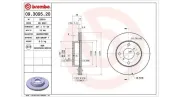 Bremsscheibe Vorderachse MAGNETI MARELLI 360406027300