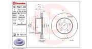 Bremsscheibe Vorderachse MAGNETI MARELLI 360406030100