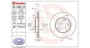 Bremsscheibe MAGNETI MARELLI 360406031200