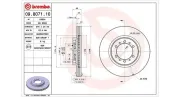 Bremsscheibe Vorderachse MAGNETI MARELLI 360406034400