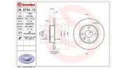 Bremsscheibe Hinterachse MAGNETI MARELLI 360406039800