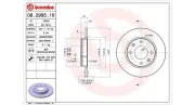 Bremsscheibe MAGNETI MARELLI 360406040400