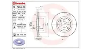 Bremsscheibe Vorderachse MAGNETI MARELLI 360406040900
