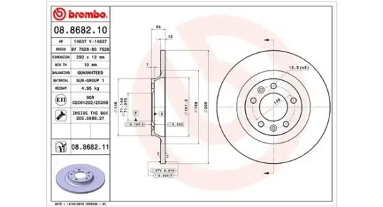 Bremsscheibe MAGNETI MARELLI 360406041500 Bild Bremsscheibe MAGNETI MARELLI 360406041500