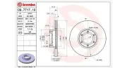 Bremsscheibe Vorderachse MAGNETI MARELLI 360406044200