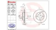 Bremsscheibe MAGNETI MARELLI 360406046500