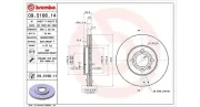 Bremsscheibe MAGNETI MARELLI 360406048100