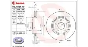 Bremsscheibe Vorderachse MAGNETI MARELLI 360406089200