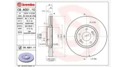 Bremsscheibe Vorderachse MAGNETI MARELLI 360406089900