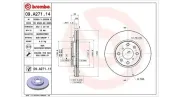 Bremsscheibe Vorderachse MAGNETI MARELLI 360406091200