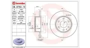 Bremsscheibe Hinterachse MAGNETI MARELLI 360406093400