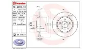 Bremsscheibe MAGNETI MARELLI 360406095500