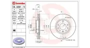 Bremsscheibe Vorderachse MAGNETI MARELLI 360406103200