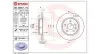 Bremsscheibe Hinterachse MAGNETI MARELLI 360406110400