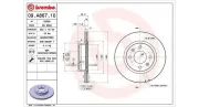 Bremsscheibe Vorderachse MAGNETI MARELLI 360406112000