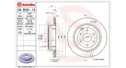 Bremsscheibe Hinterachse MAGNETI MARELLI 360406120900