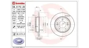 Bremsscheibe MAGNETI MARELLI 360406121600