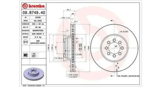 Bremsscheibe MAGNETI MARELLI 360406124800 Bild Bremsscheibe MAGNETI MARELLI 360406124800