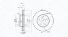Bremsscheibe Vorderachse MAGNETI MARELLI 360406221000