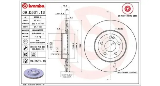Bremsscheibe Hinterachse MAGNETI MARELLI 360406133704 Bild Bremsscheibe Hinterachse MAGNETI MARELLI 360406133704