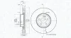 Bremsscheibe Vorderachse MAGNETI MARELLI 360406184504