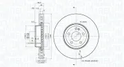 Bremsscheibe MAGNETI MARELLI 360406184504