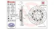 Bremsscheibe Vorderachse MAGNETI MARELLI 360406128303