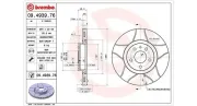 Bremsscheibe Vorderachse MAGNETI MARELLI 360406000305