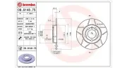 Bremsscheibe Hinterachse MAGNETI MARELLI 360406013205