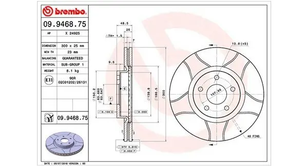 Bremsscheibe MAGNETI MARELLI 360406026405