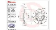 Bremsscheibe MAGNETI MARELLI 360406037505