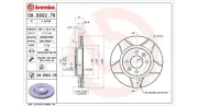 Bremsscheibe MAGNETI MARELLI 360406043105