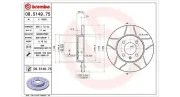 Bremsscheibe MAGNETI MARELLI 360406048205