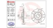 Bremsscheibe MAGNETI MARELLI 360406099405