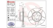 Bremsscheibe Vorderachse MAGNETI MARELLI 360406175905