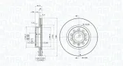 Bremsscheibe MAGNETI MARELLI 360406002001