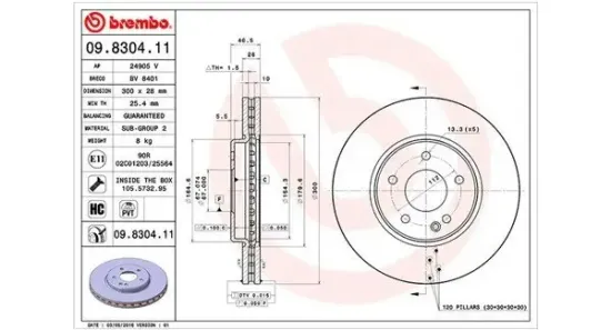 Bremsscheibe MAGNETI MARELLI 360406006401 Bild Bremsscheibe MAGNETI MARELLI 360406006401