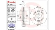 Bremsscheibe MAGNETI MARELLI 360406010901